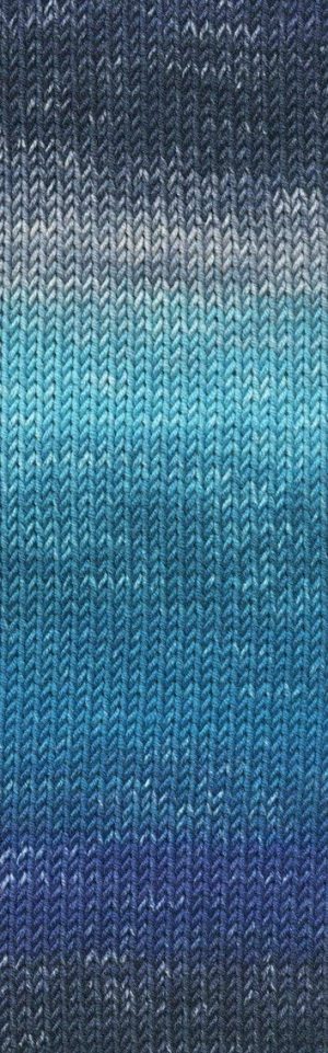 Lang Yarns Merino 120 Dégradé - Bleu 005